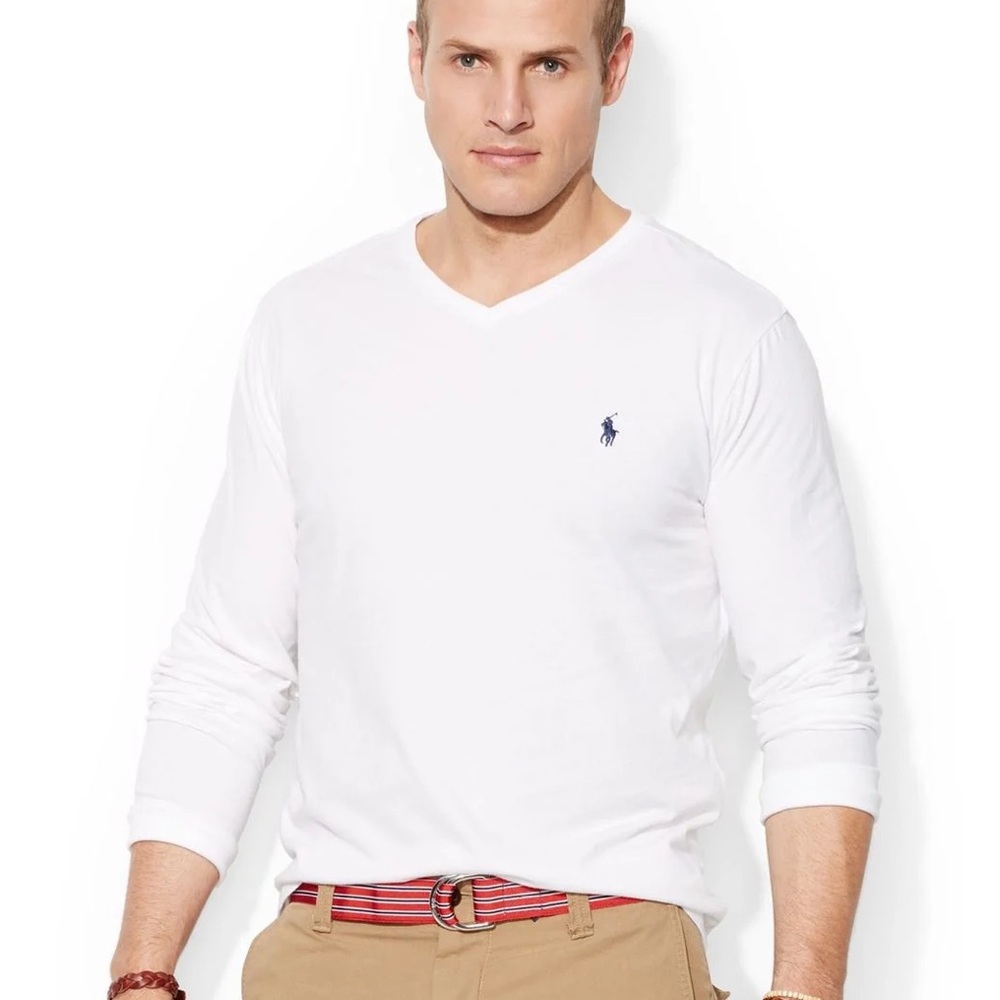 Polo White Long Sleeve Shirt